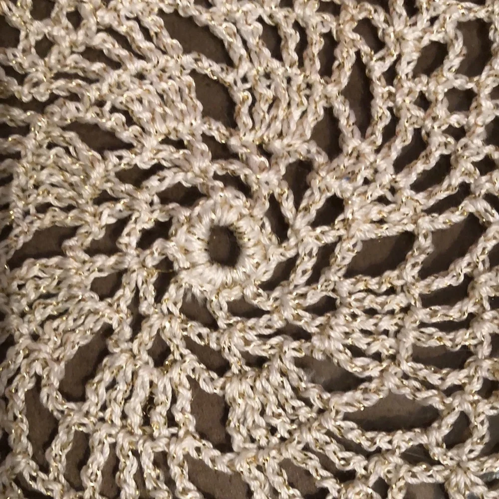 Handmade vintage white
